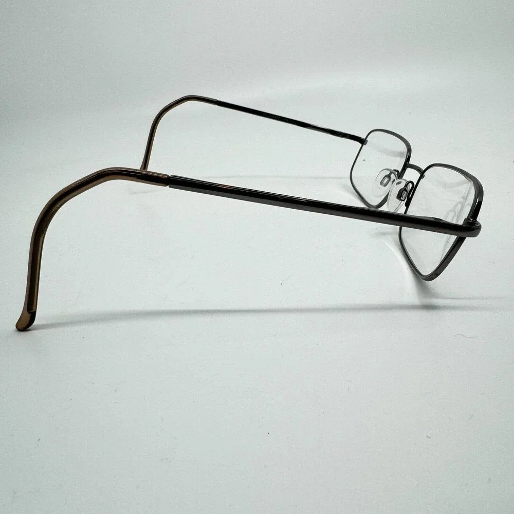 Stetson Eyeglasses Frames 285 ZYLOWARE 058 Brown Grey Rectangular 57-20‎ H9484